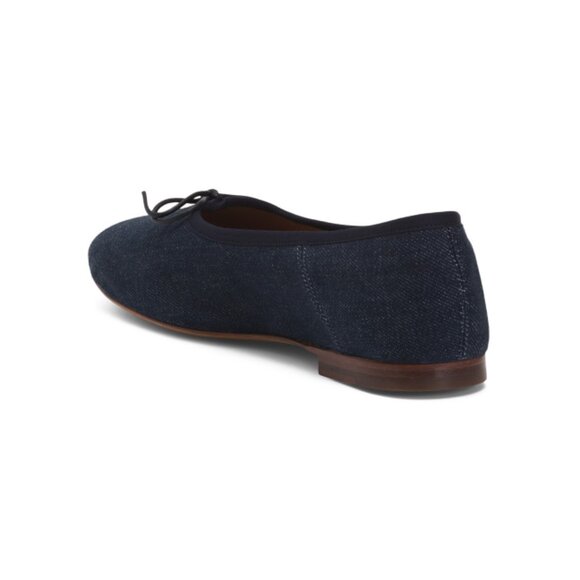MANSUR GAVRIEL Dark Blue Made In Portugal Dream Ballerina Flats - Picture 2 of 2